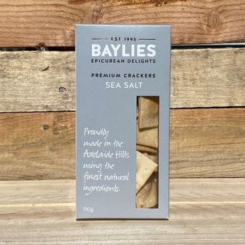 Baylies Crackers, Sea Salt - 110gm