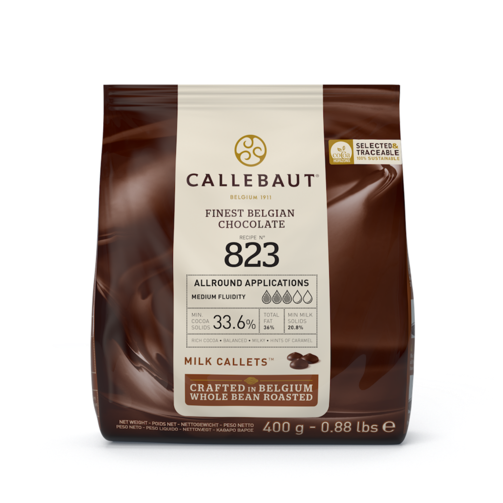 Callebaut 33.6% Milk Chocolate Callets - 400gm