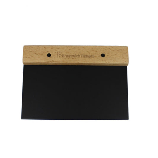 Dough Scraper with Wooden Handle