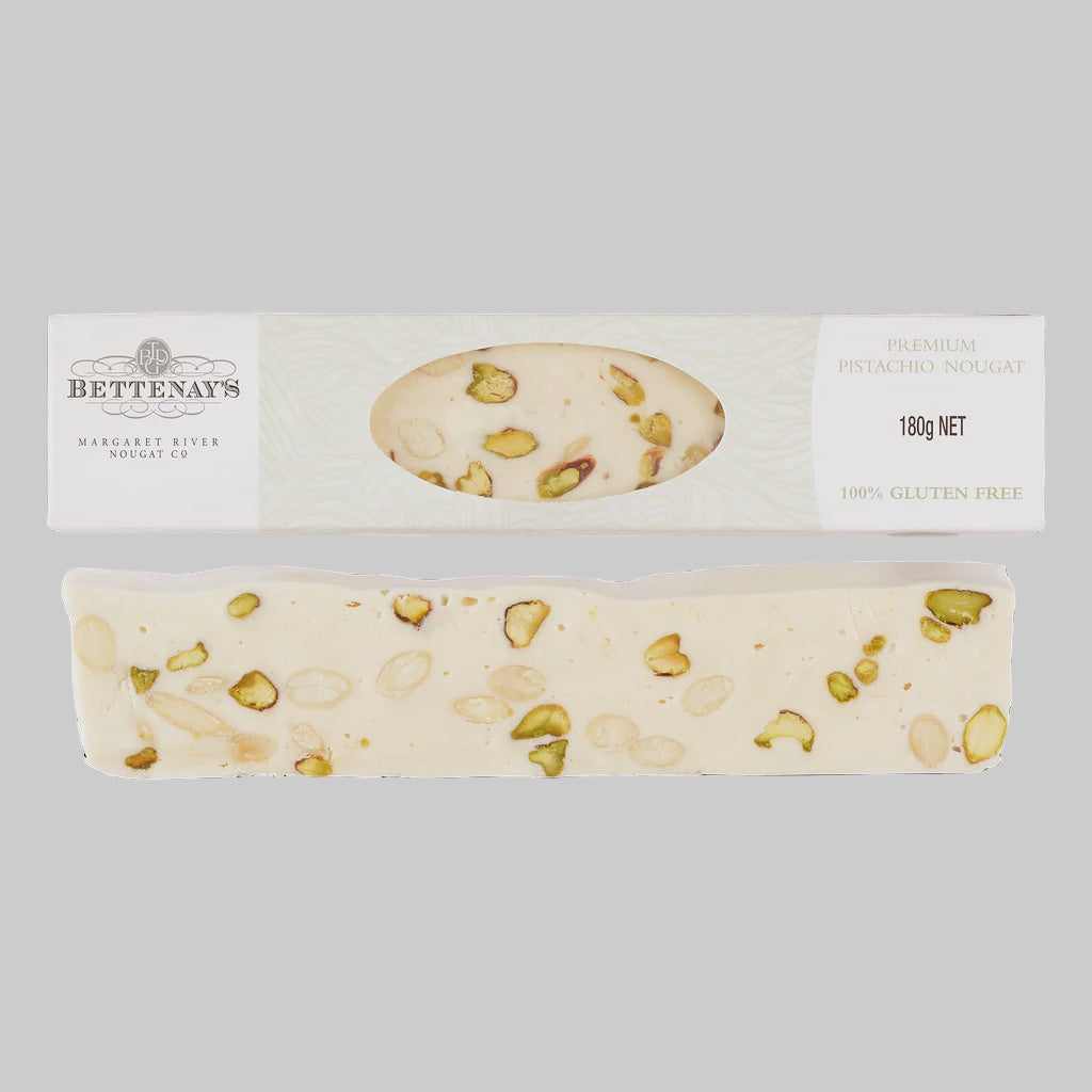 Bettenays Nougat, Premium Pistachio - 180gm