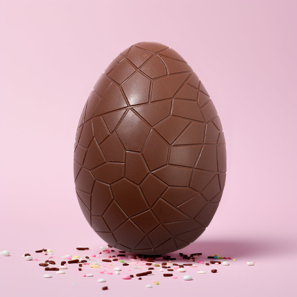 Silicone Mould - Large Crackle Easter Egg