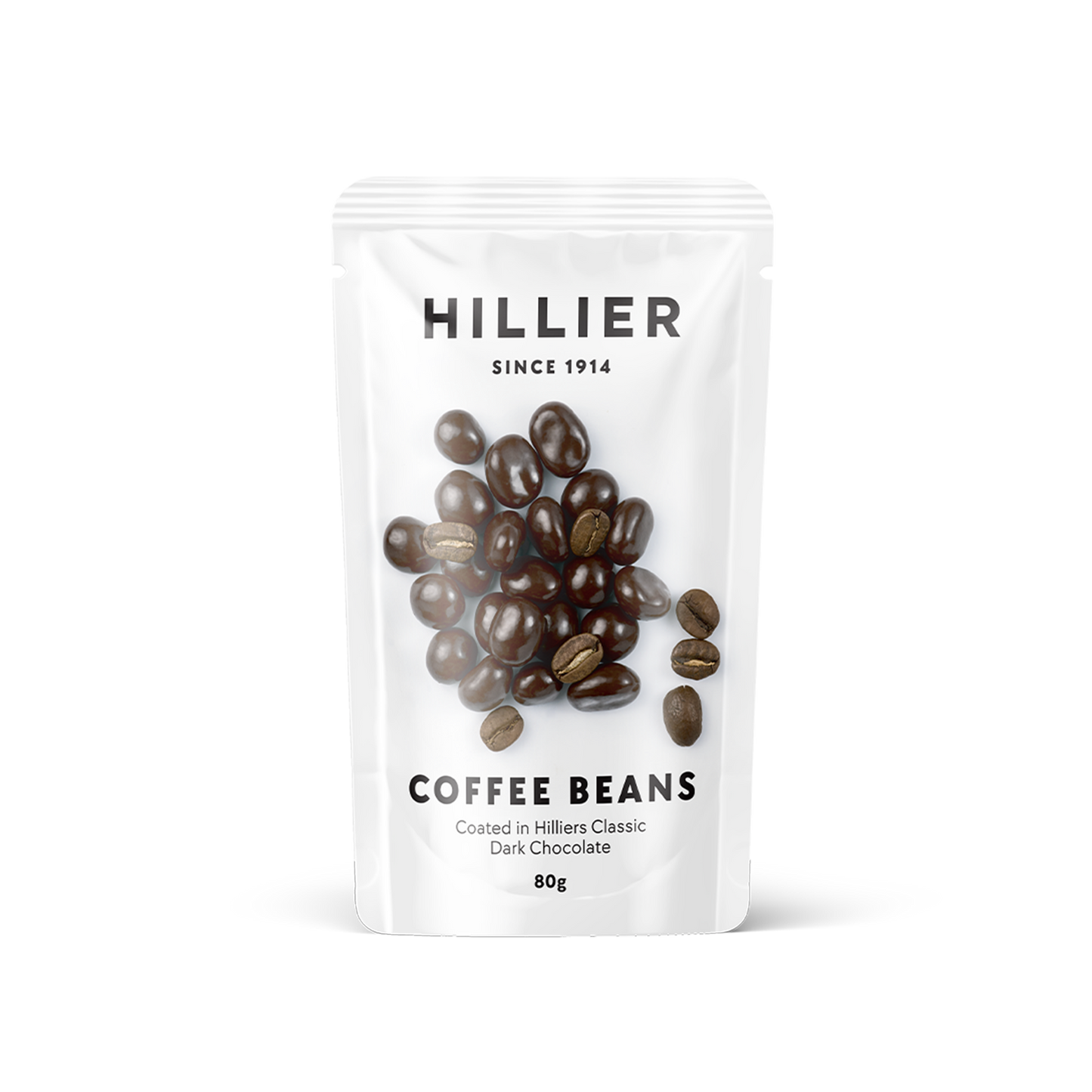 Hillier Dark Chocolate Coffee Beans - 80g
