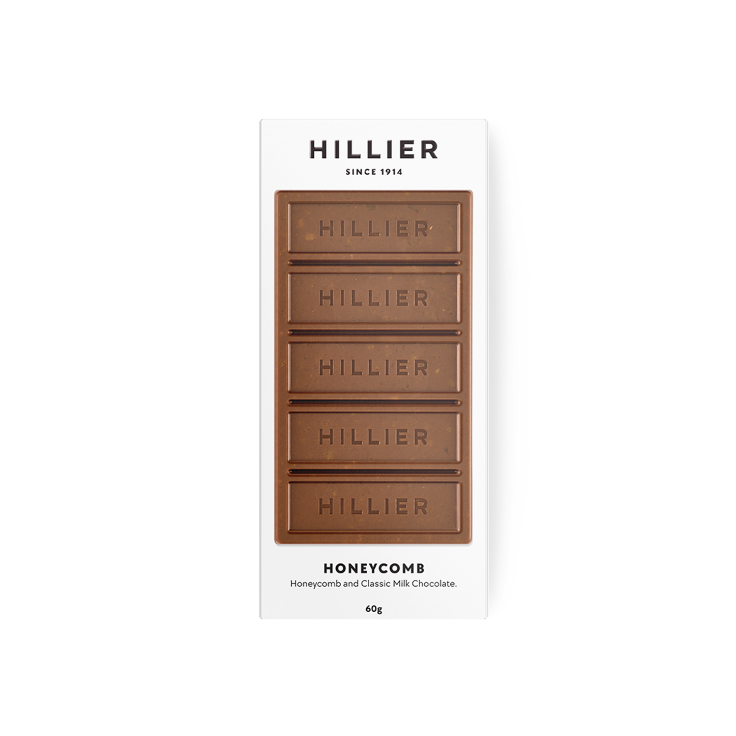 Hillier Honeycomb & Milk Chocolate - 60gm