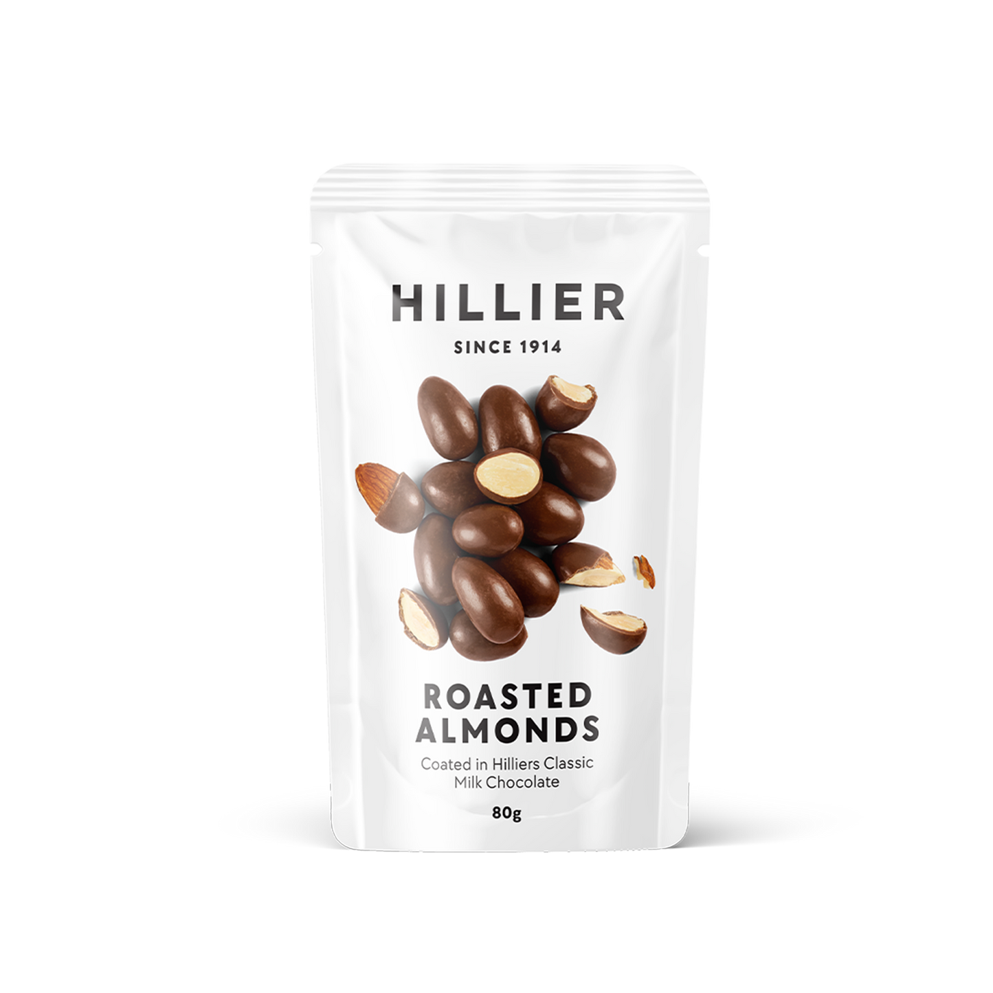 Hillier Milk Chocolate Roaster Almonds - 80gm