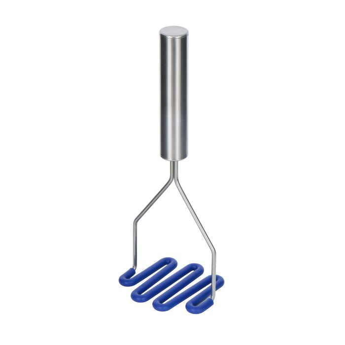 Premium Stainless Steel Potato Masher with Silicone Head