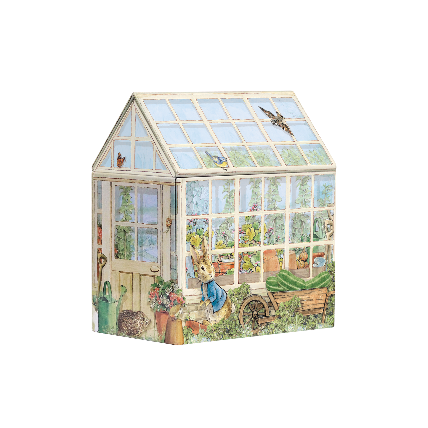 Large Peter Rabbit Greenhouse Tin