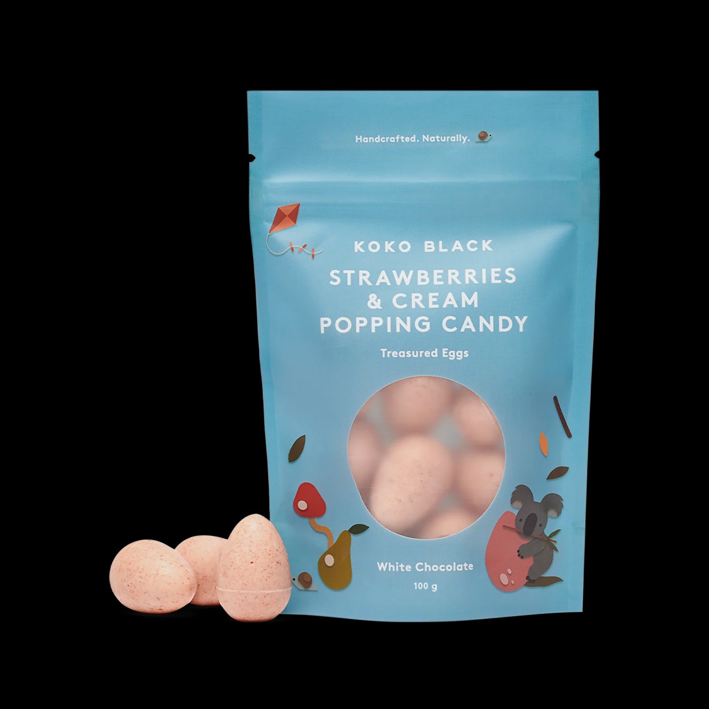 Strawberries and Cream Treasured Eggs - 100g