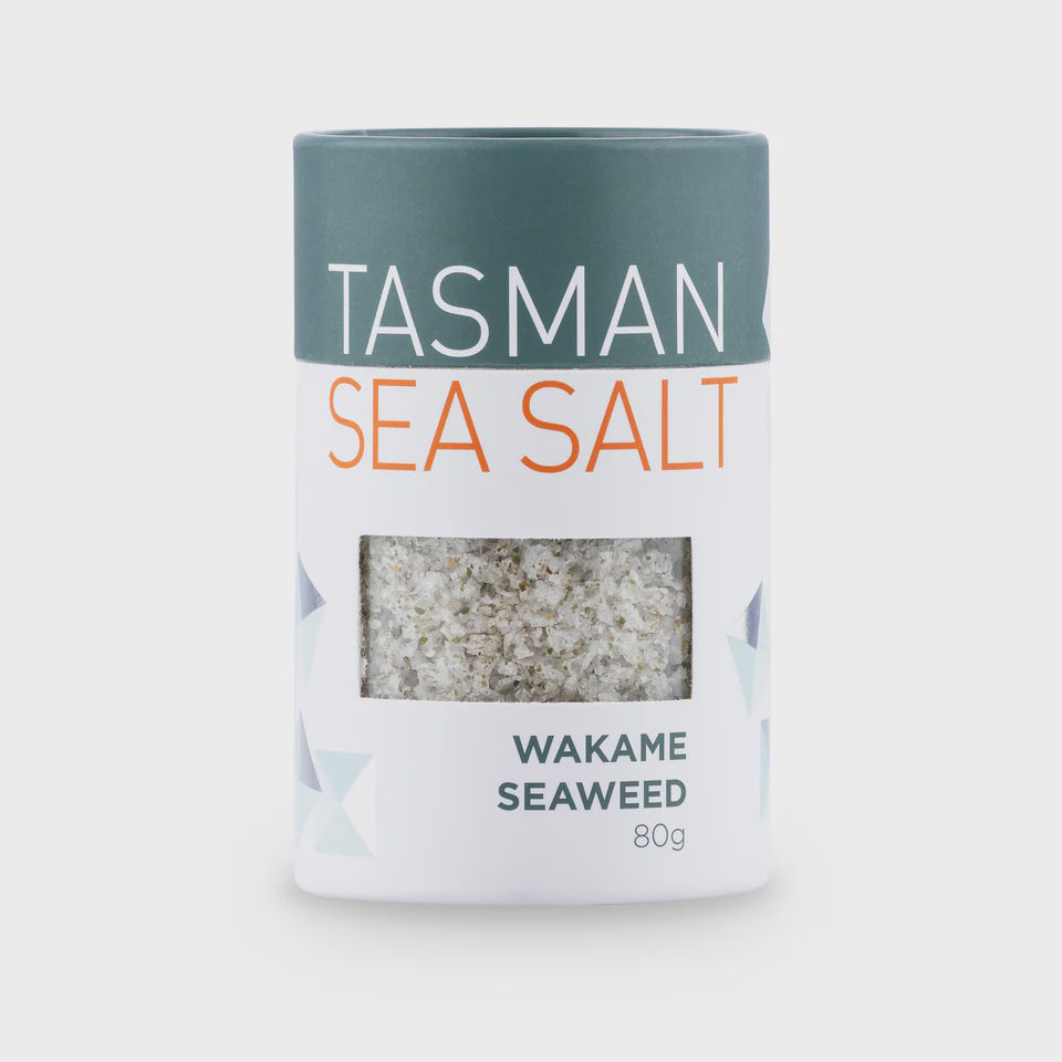 TASMAN WAKAME SEAWEED SEA SALT - 80GM