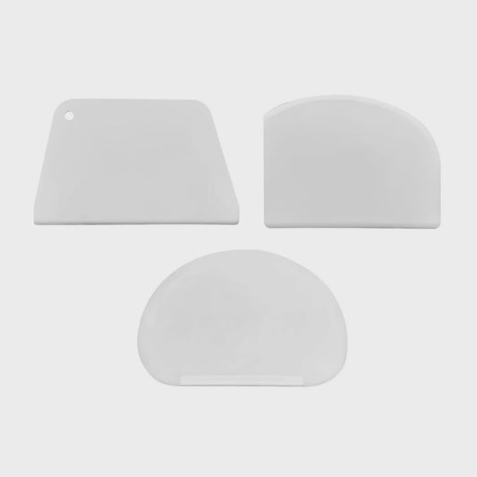 Dough Cutter/Scraper Set - 3pc