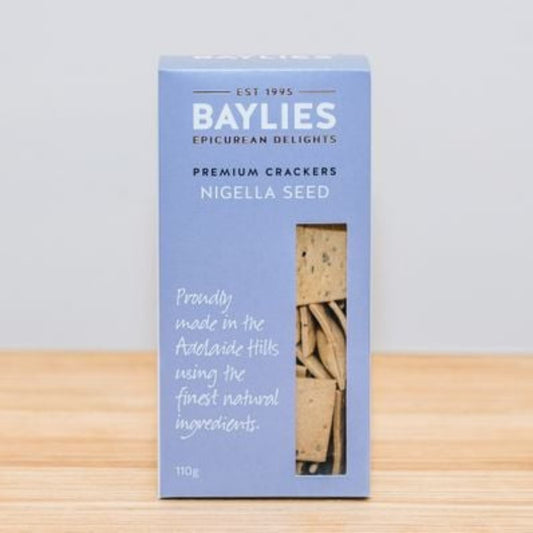 Baylies Crackers, Nigella Seed - 110gm