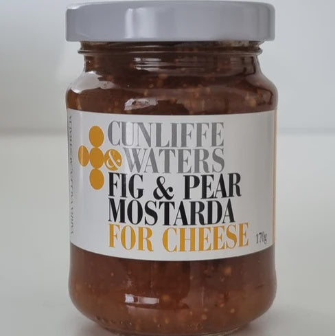 C&W FIG AND PEAR MOSTARDA - 170gm