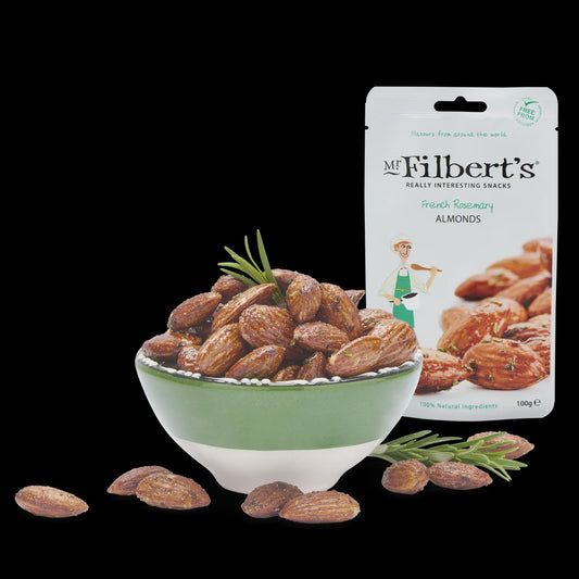 Mr Filbert's French Rosemary Almonds - 100gm