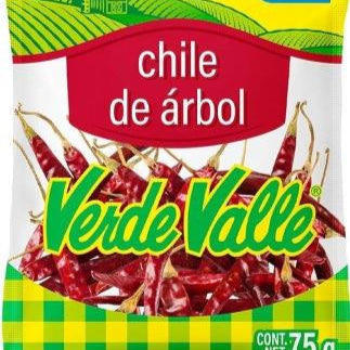 Arbol Chilli, Whole Dried - 75gm