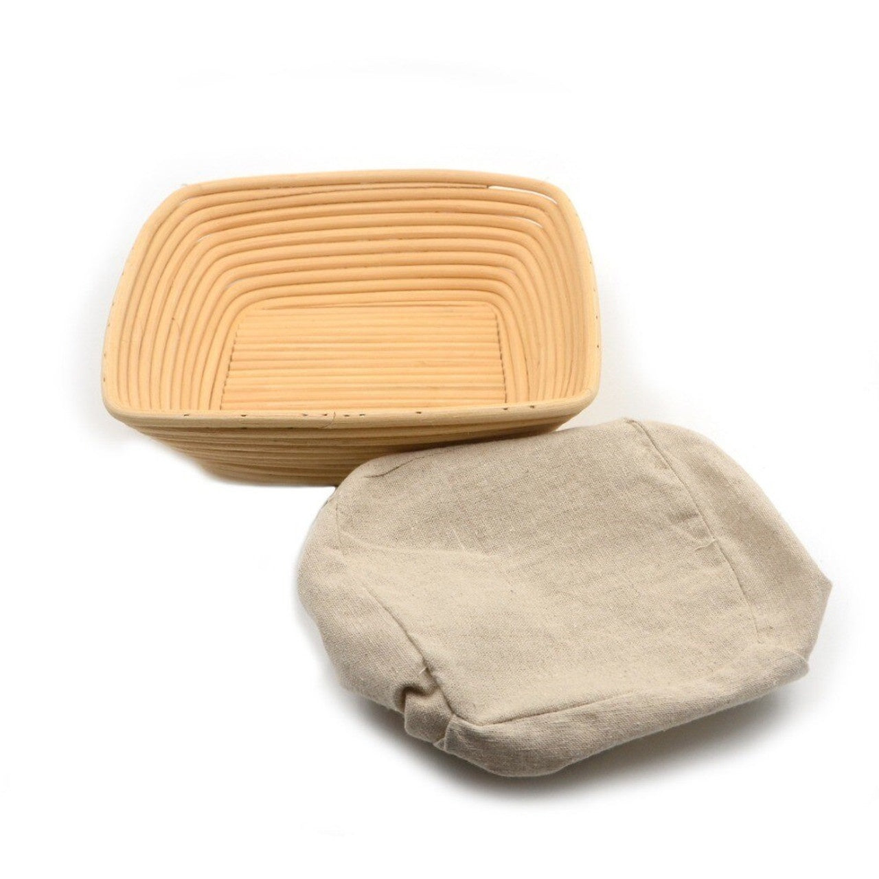Banneton with Lining, Square - 25cm
