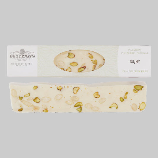 Bettenays Nougat, Premium Pistachio - 180gm