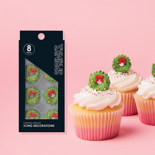 Sprinks Wreath Icing Decoration - 8pcs