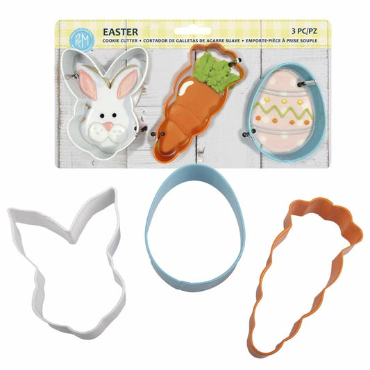 EASTER COOKIE CUTTER SET of 3