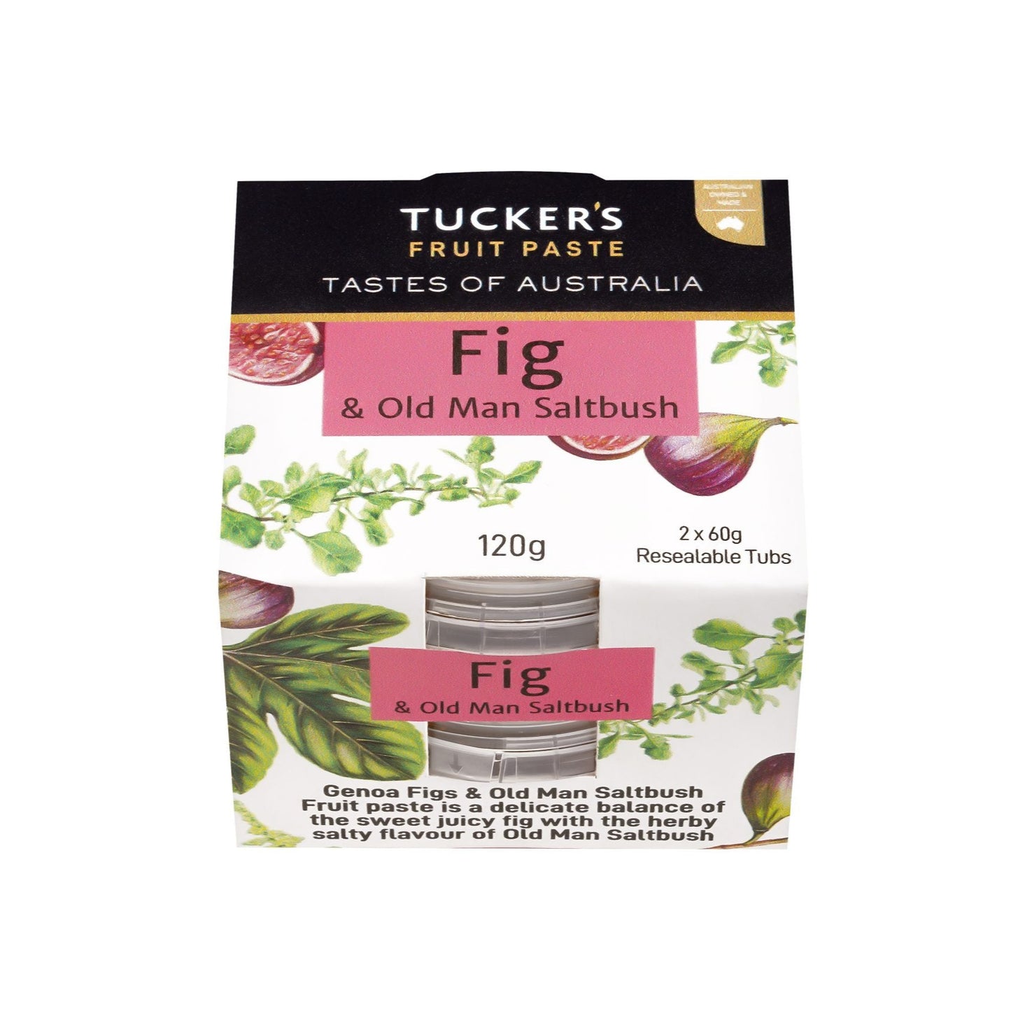 Tucker's Fig and Saltbush Paste - 2x60gm