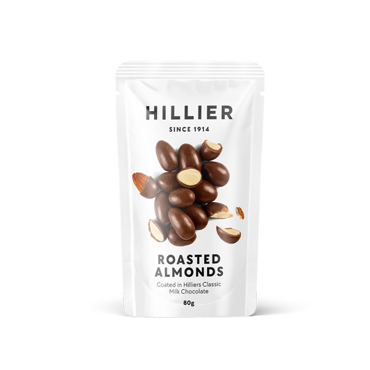 Hillier Milk Chocolate Roaster Almonds - 80gm