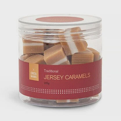 Festive Jersey Caramel Jar - 225g