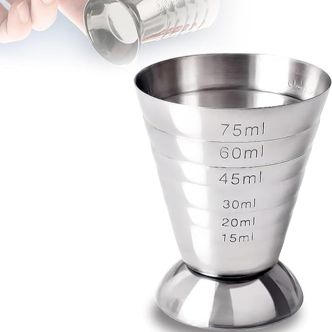 Cookco Cocktail Jigger, Multi-Level - 15-75ml – Cook & Co