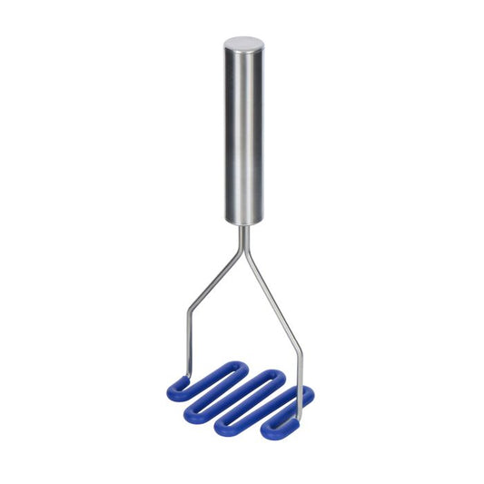 Premium Stainless Steel Potato Masher with Silicone Head