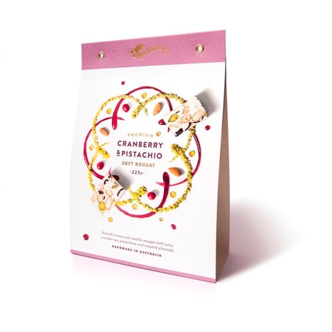 Nougat Cranberry & Pistachio - 225gm