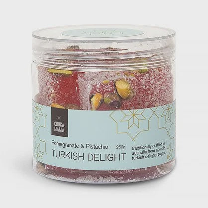 Turkish Delight, Pomegranate and Pistachio - 250gm