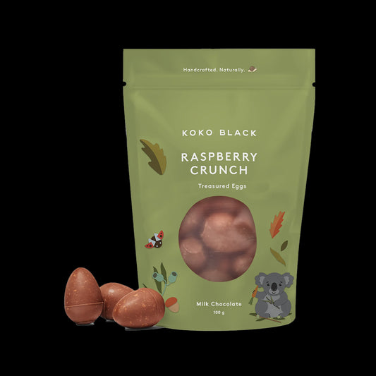 Raspberry Crunch Treasured Eggs - 100gm