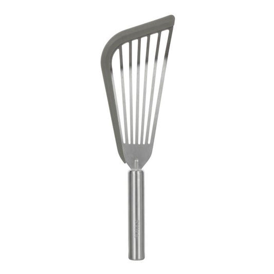 Premium Stainless Steel Turner with Silicone Tip