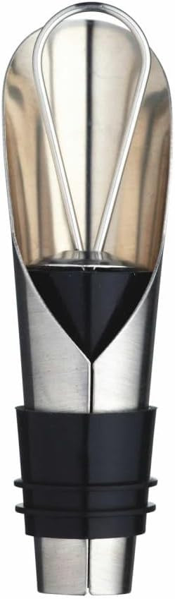 Stainless Steel Wine Pourer and Stopper
